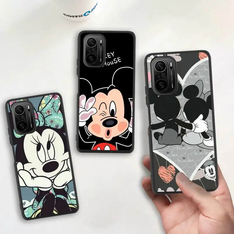 

BANDAI Cute Cartoon Funny Mickey Minnie Phone Case Silicone soft for Redmi 9A 8A Note 11 10 9 8 8T Redmi 9 K20 K30 K40 Pro Max