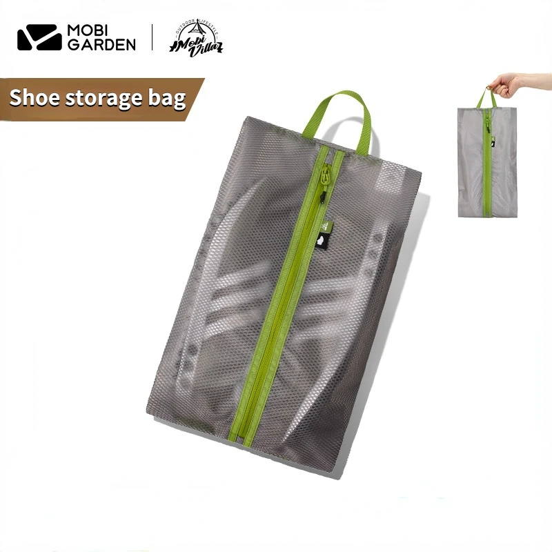 

Mobi Garden outdoor mesh shoe cover outdoor packing hiking shoes storage bag handling light trips out