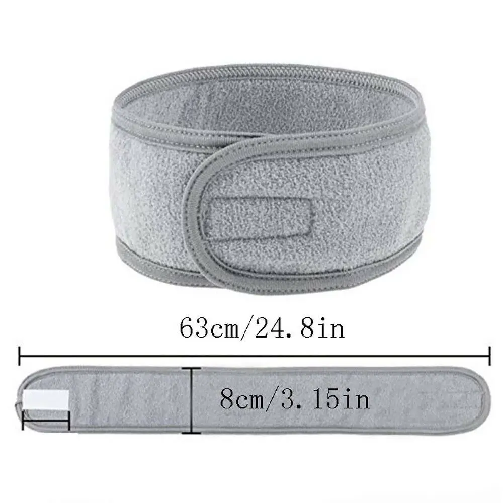 Аксессуары для умывания лица косметика ванны макияж регулируемая повязка волос