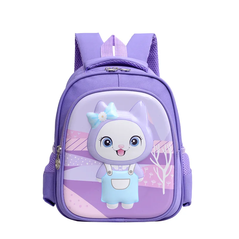 Cartoon Children Hard Shell Small School Bags In Kindergarten New Girl Boy Animal Rabbit Panda Cute Backpacks Baby Snack Mochila