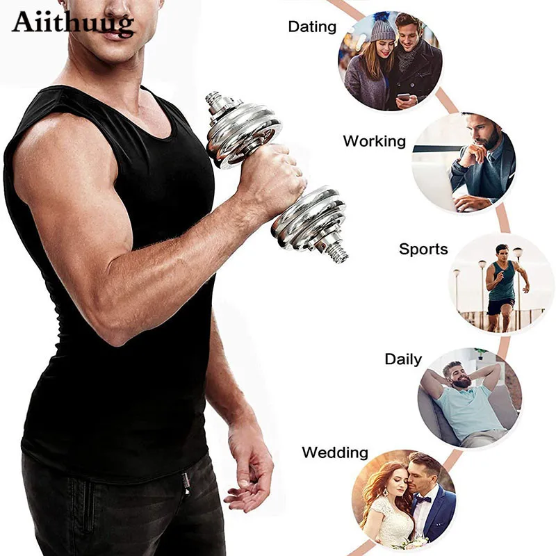 Hot Body Shaper Sauna Vest Gym Top Sweat Hot Shaper Men Instantly Shapes Slims Fitness Vests Workout Sport Shirt Shapers