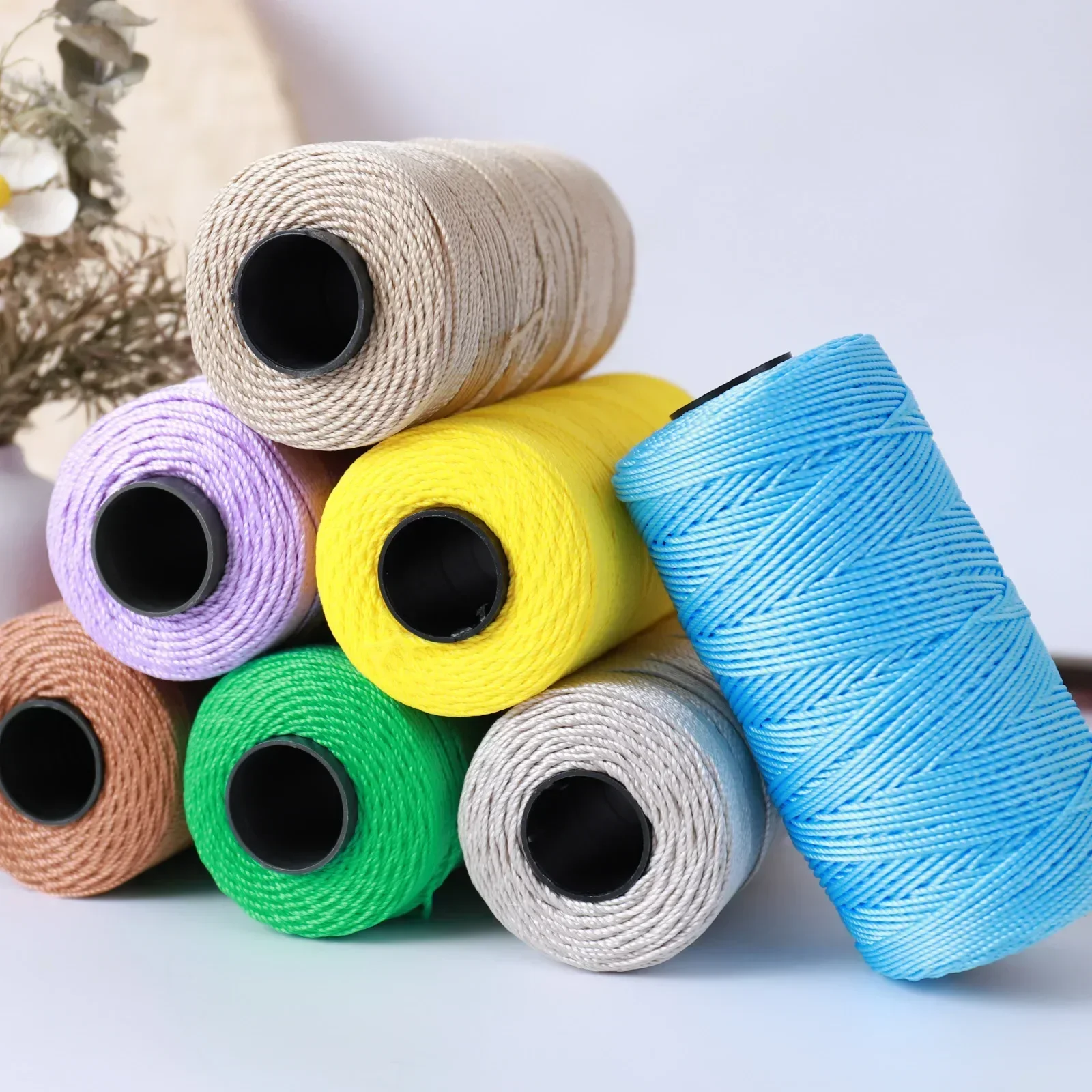 110 Г Разноцветная Прочная Плетеная Шелковая Нейлоновая Нить Для