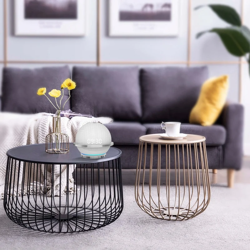 Прозрачный настенный акриловый держатель компактный кронштейн для Echo Dot 4 5