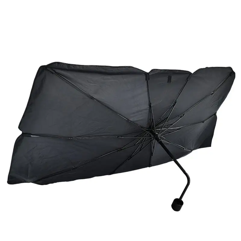 

Автомобильный зонт на лобовое стекло, портативный зонт на лобовое стекло автомобиля, теплоизоляция, защита от солнца, защита от УФ-лучей для автомобиля, внедорожника, передняя