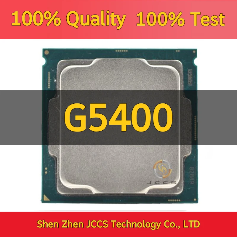 

Used Pentium G5400 3.7GHz Dual-Core Quad-Thread CPU Processor 4M 54W LGA 1151