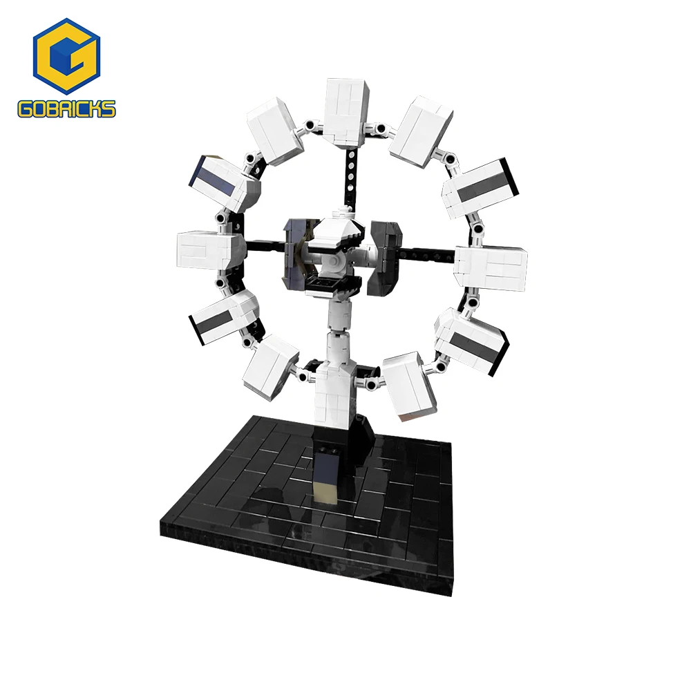 Фото Конструктор gobrick Moc выносливость из межзвездных моделей, наборы строительных блоков, сборные кирпичи «сделай сам», развивающие игрушки для ... №1