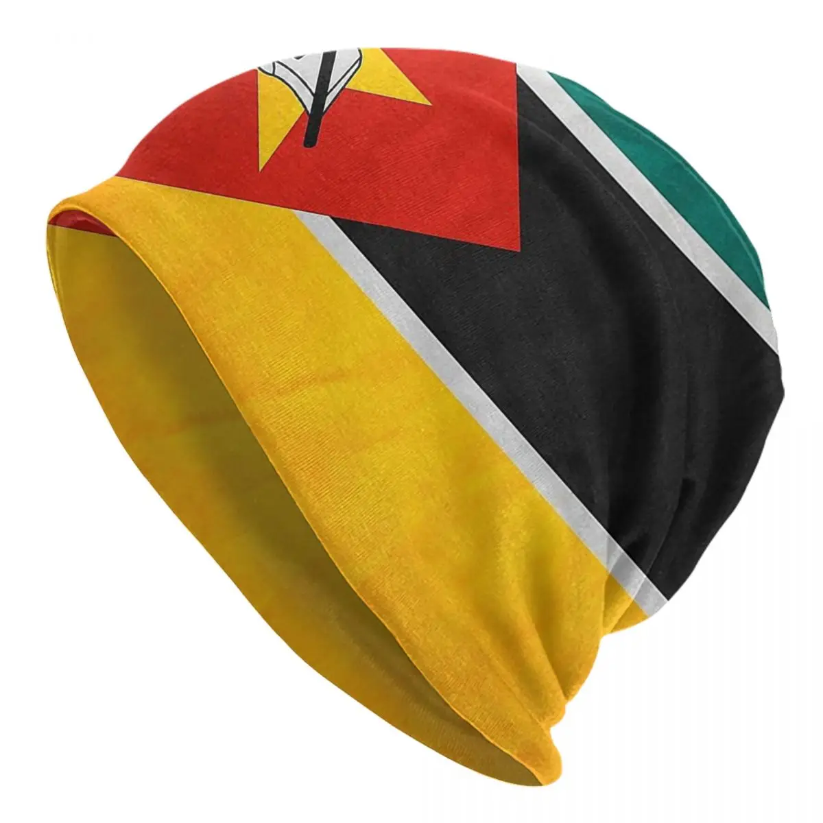 

Nation Flag Outdoor Hats Mozambique Mozambican Thin Hat Bonnet Hipster Skullies Beanies Caps Men Women's Earmuffs