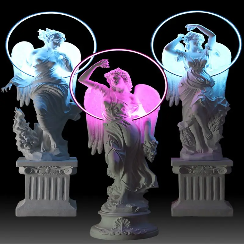 Барный светящийся четырехсезонный ангел декоративные украшения