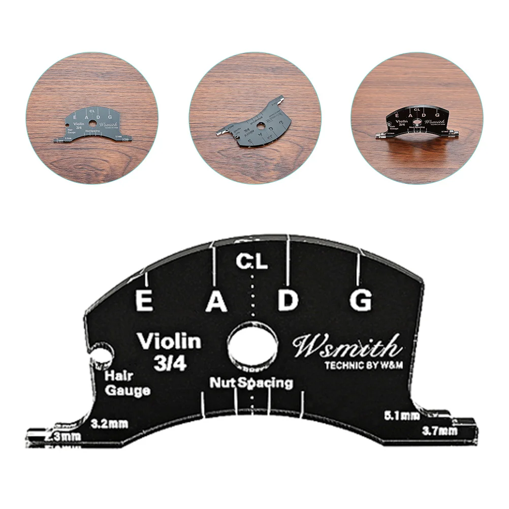 

Measuring Tools Plastic Scraper Violin Supply Fingerboard Template Bridge Fiddle Bass Bridges Saddles Violins Accessory