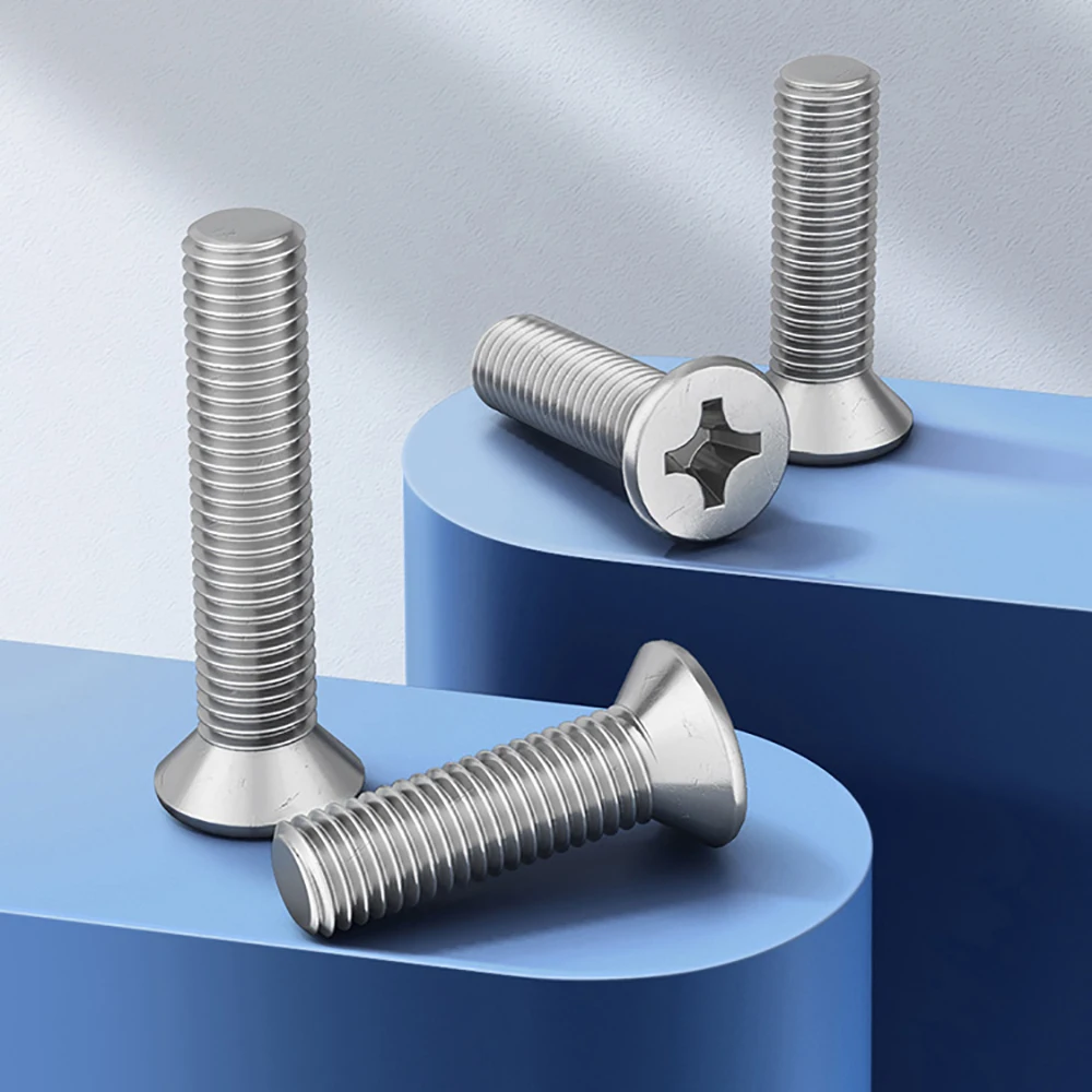 

M2 M2.5 Phillips Flat Head Machine Screw - A2 304 Stainless Steel