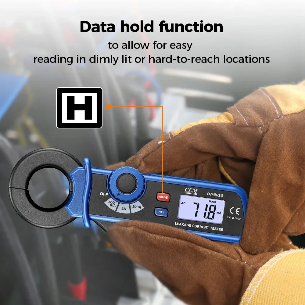 Мини-тестер утечки тока переменного