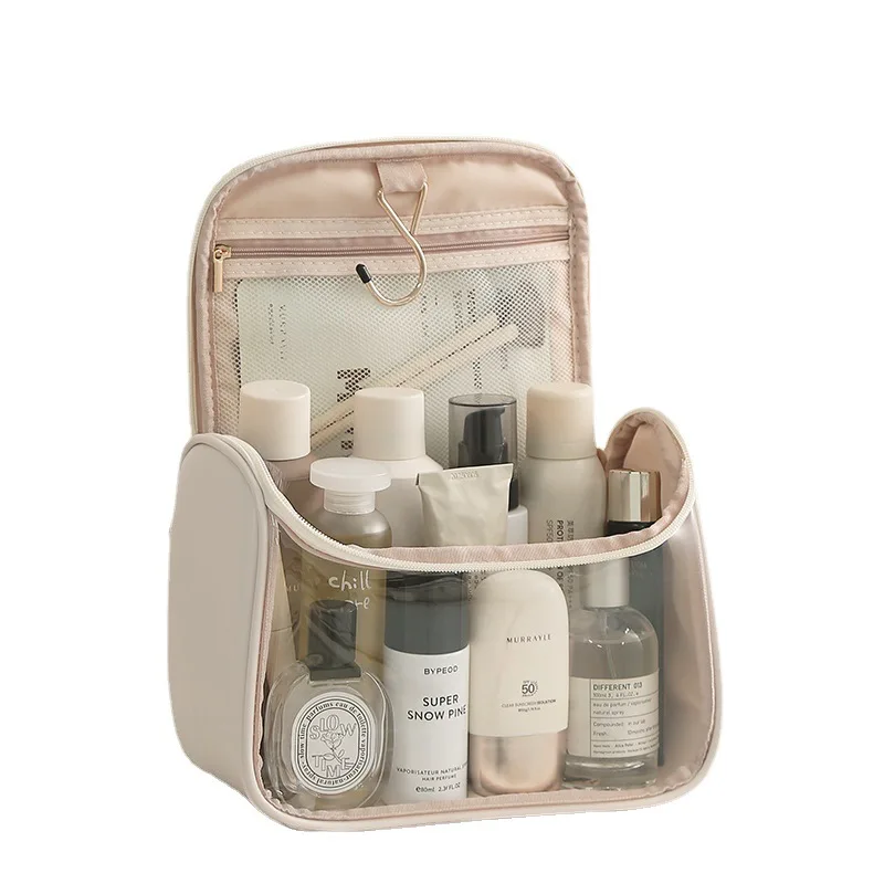 

Cosmetic Women Zipper For Bag Organizer Hanging Waterproof Large Capacity Clear Toiletry Travel Makeup
