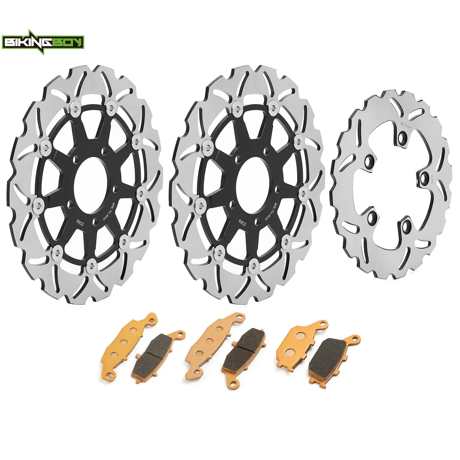 BIKINGBOY для Suzuki SV 650 S 2003-2012 2011 SV650 03 04 05 06 07 08 09 10 K3 K4 K5 K6 Передние и задние тормозные