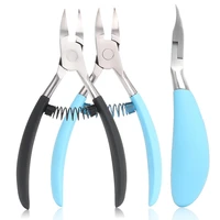 1pcs feet care ingrown toe nail clippers foot cuticle scissors pliers manicure remover tool trimmer cutters paronychia nippers