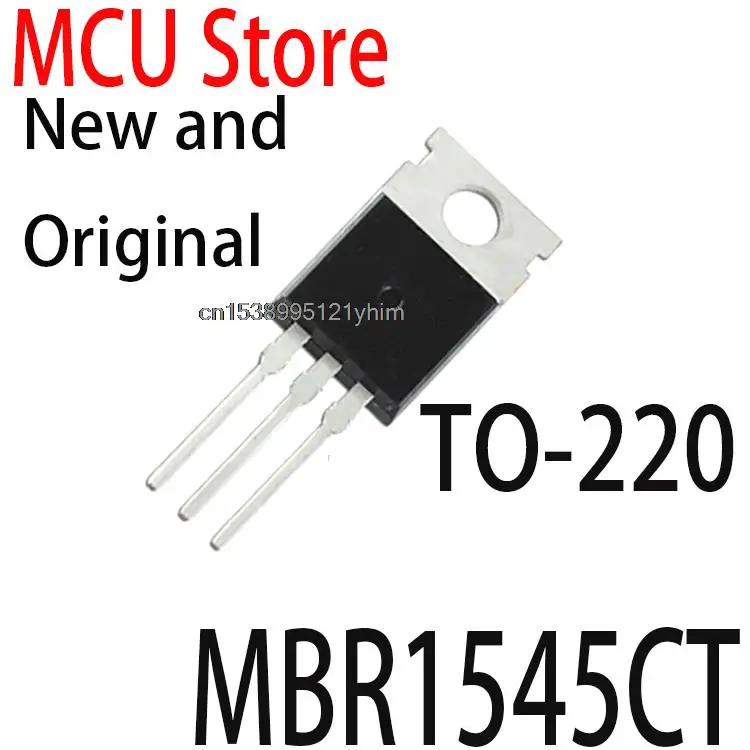 10 шт. новые и оригинальные TO-220 B1545G TO220 MBR1545CTG MBR1545CT 10 шт. новые и оригинальные TO-220 B1545G TO220 MBR1545CTG MBR1545CT