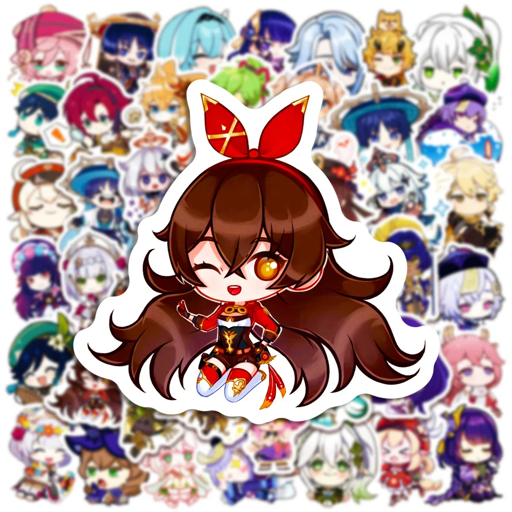 

10/50 шт., стикеры с рисунком героев мультфильмов