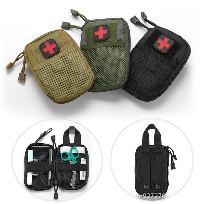 

Camping Hunting Tactical EDC Pouch Wallet Molle Tactical First Aid Kits Medical Bag Bug Out Bag Emergency Medical Kits Military
