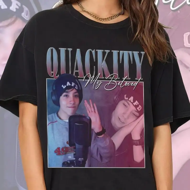 Quackity My Beloved подарок в стиле унисекс для фанатов футболка толстовка с капюшоном и