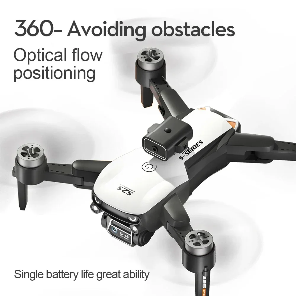 Профессиональный Дрон S2S с камерой 4K HD Wi-Fi FPV 360 °