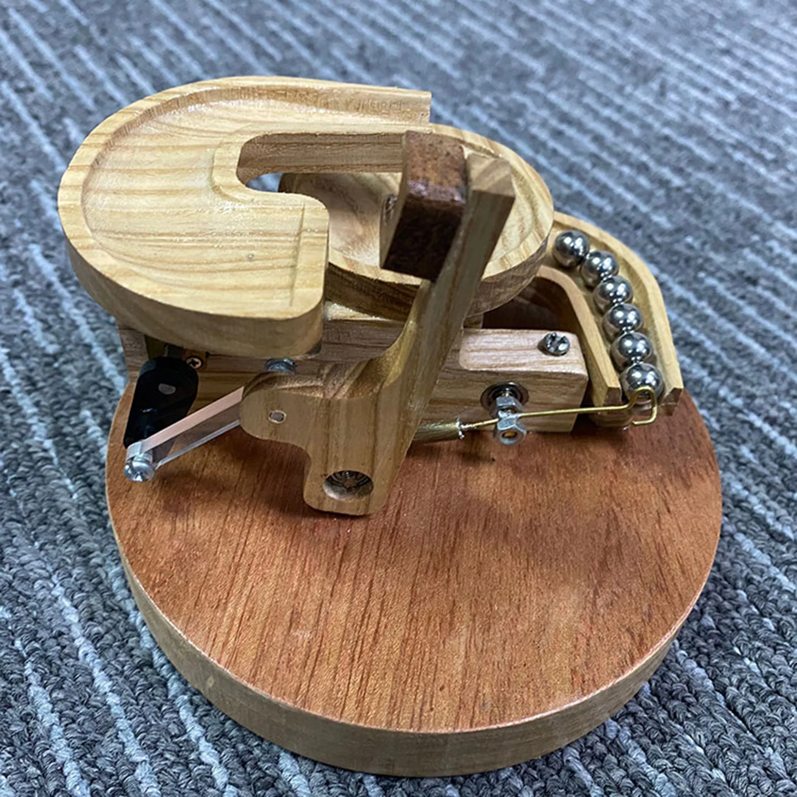 

Новинка 2022, деревянная мраморная машина с вечным движением, вечное движение, художественное украшение для дома, креативный офисный стол, Де...