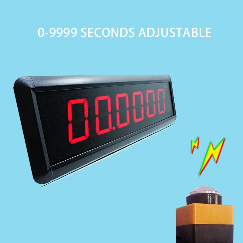 

Shop passenger flow drain trembling challenge 10 seconds LED display tiktok original hand clap button red can be customized