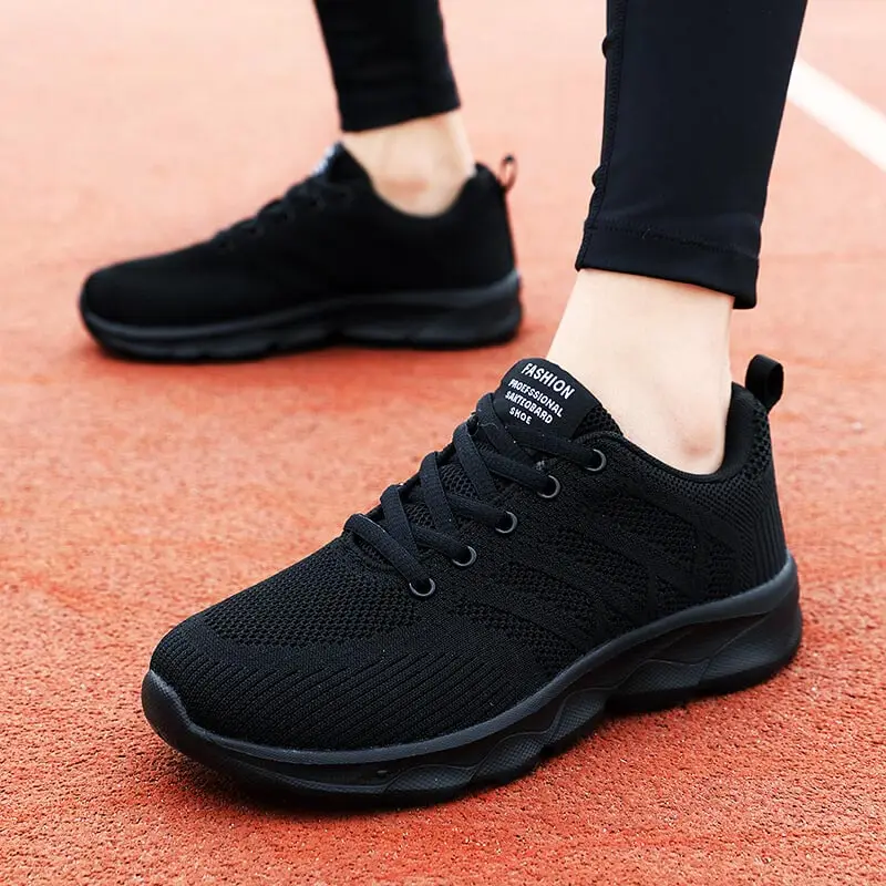 

breathable summer Tqg Sports Shoes Walking Ladies Children Sneakers Snakers Sport Sneakers Running Shoes Women Dark Tenis