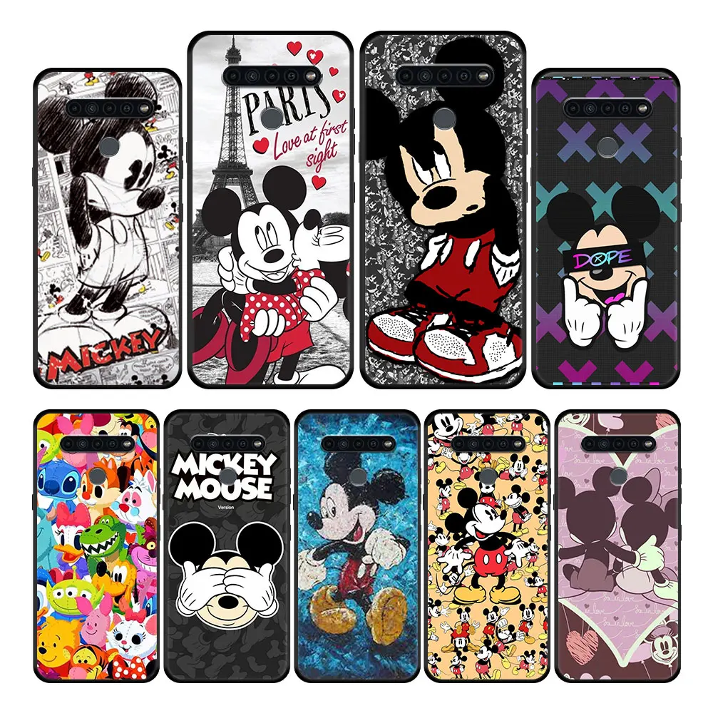 

Disney Mickey Mouse Comics For LG G7 K40 K50s G6 K40s K61 K41s K42 K51s K50 K71 K92 5G G8 Casing Shockproof Phone Coque