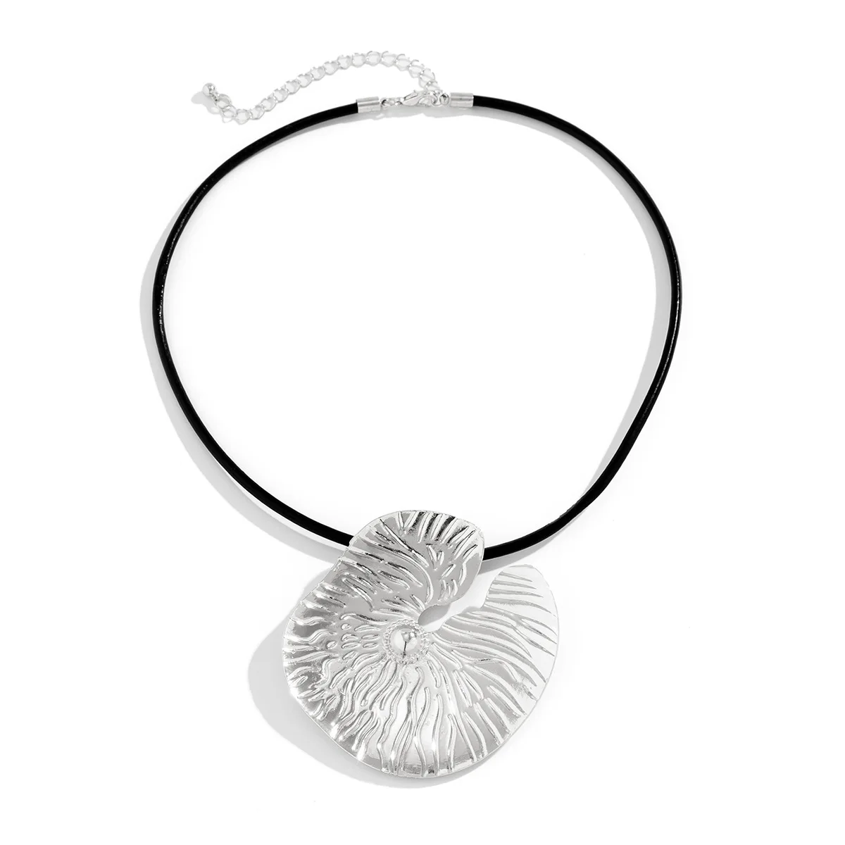 Металлическое ожерелье в стиле панк Cyberpunk винтажный браслет серьги форме лотоса