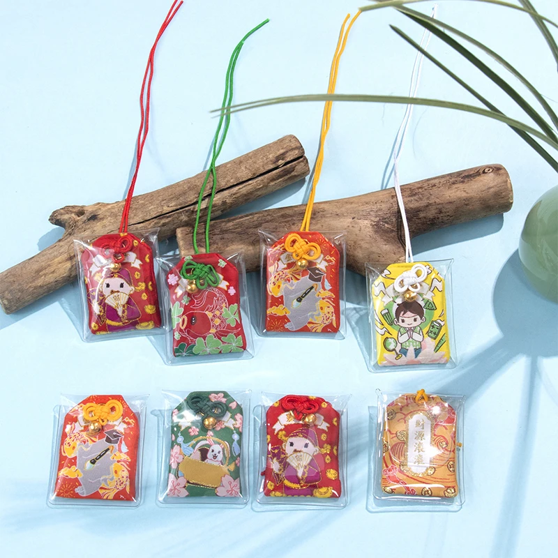 

Sachet Mobile Phone Pendant Cartoon Guardian Peace Charm Japanese Amulet Japanese Traditional Amulet Talisman
