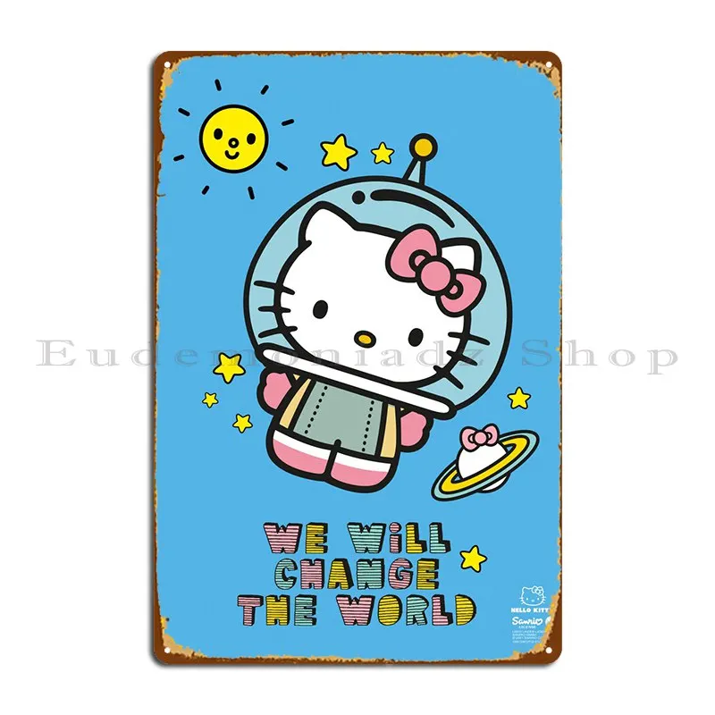 

Изменить мир Металлический Знак Бар Гараж печать на заказ украшение гаража жестяной знак плакат