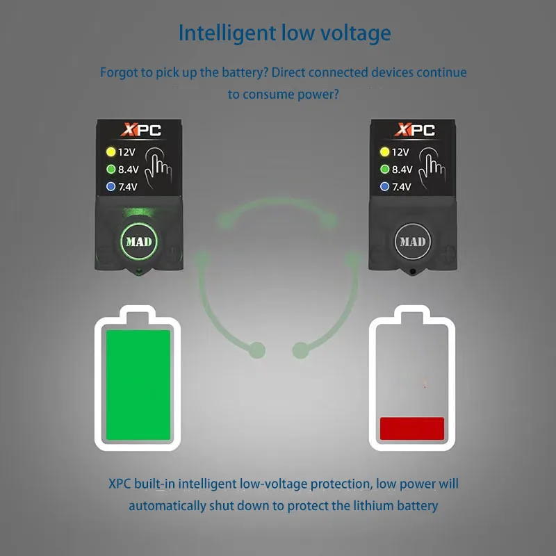 New intelligent waterproof UBEC 10A Voltage regulator 7.4/8.4V /12V/10A FPV RC auto parts enlarge