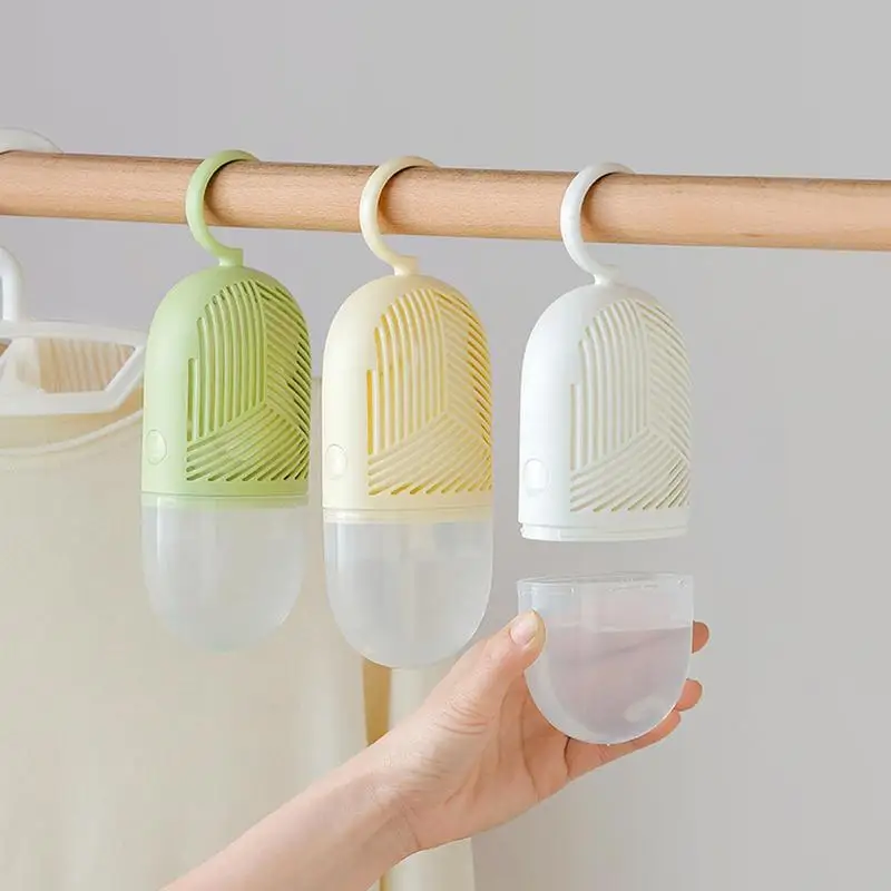 

Closet Dehumidifier Reusable Hanging Wardrobe Moisture Absorber Reusable Moisture-proof Dehumidification Box For Wardrobe Closet