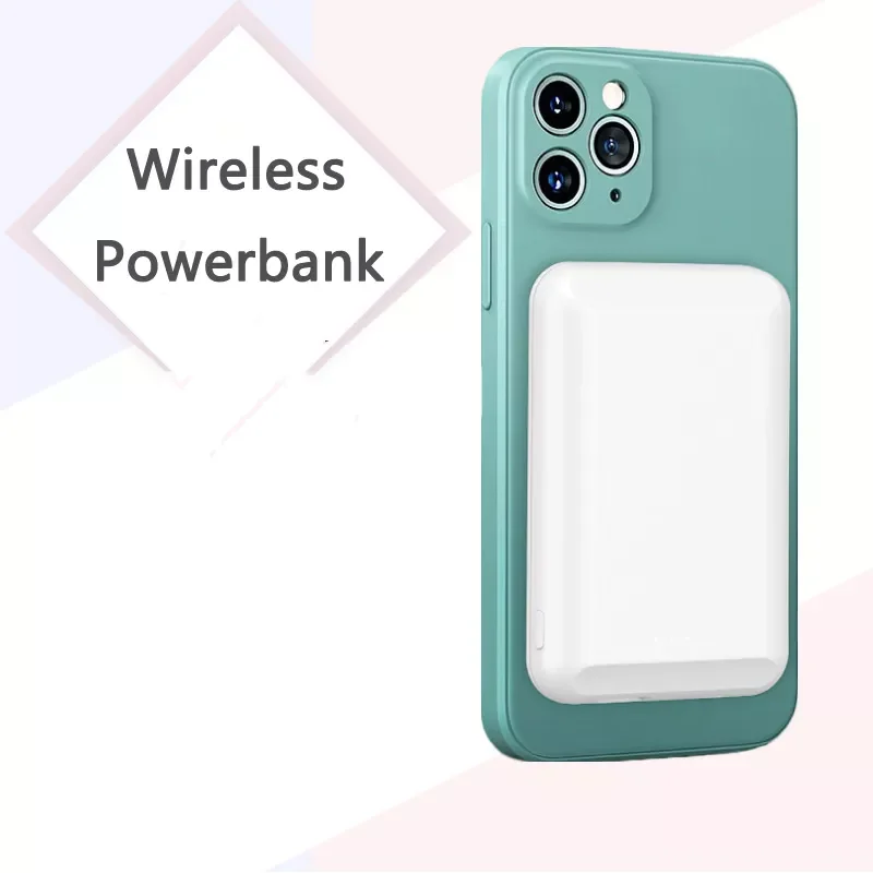 

5000 мАч портативное зарядное устройство магнитное мини портативное зарядное устройство магнитное