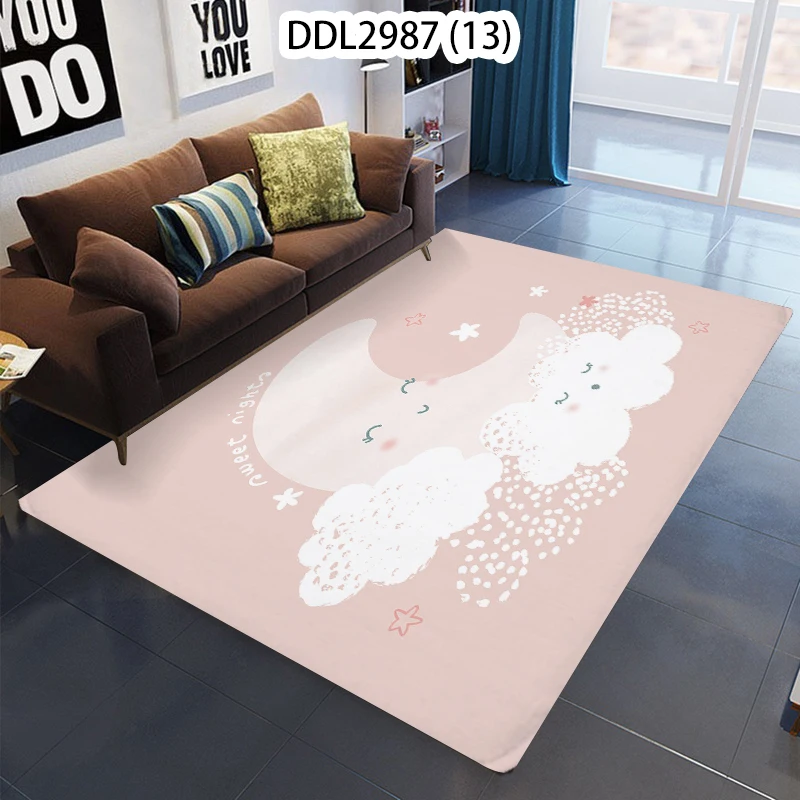 

Cartoon anime animal living room rug large bedroom decor japanese home decor living room decoration illusion rug Outdoor carpet