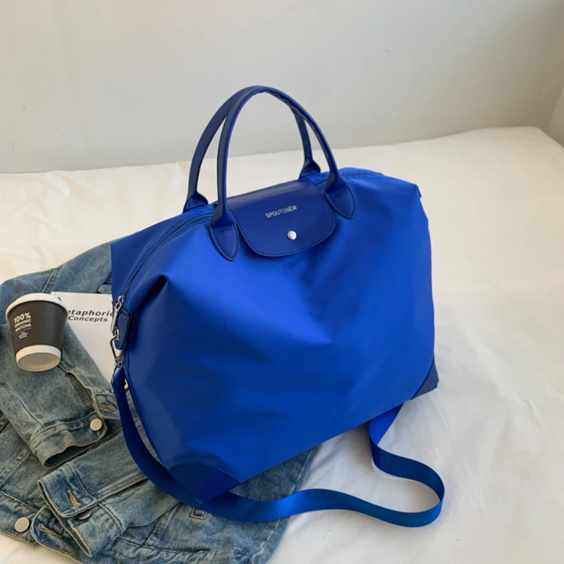 

Повседневные нейлоновые вместительные сумки-тоуты, дизайнерские женские сумки на плечо, роскошные вместительные дорожные сумки-хобо