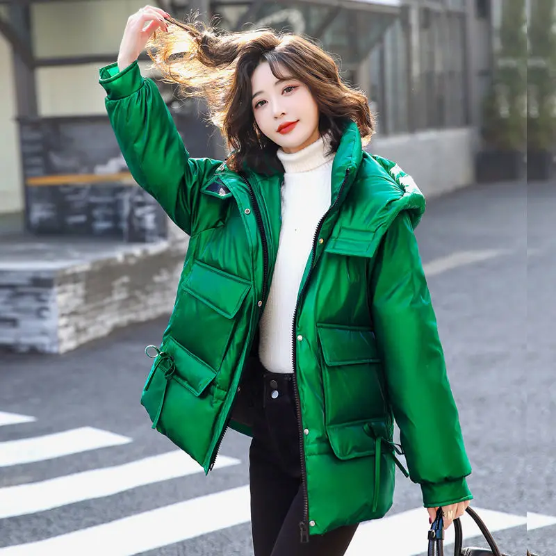 

Parka Autumn Winter Jacket Women Clothes Vintage 90% White Duck Down Coat Female Women's Puffer Jacket Warm Thick Parkas E484