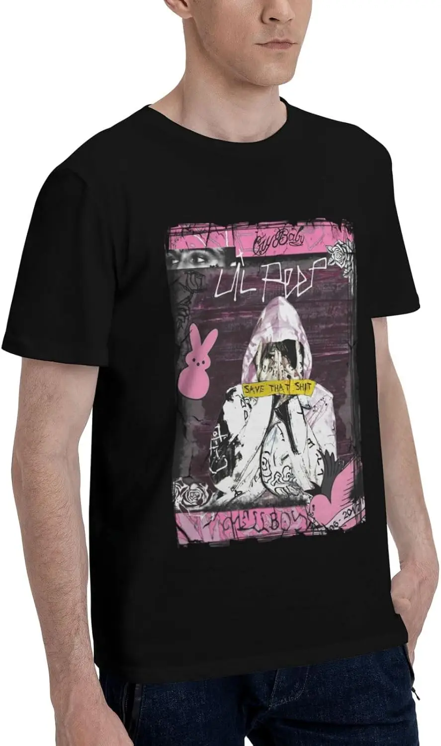 Модная хлопковая футболка для взрослых женская и мужская рубашка с круглым