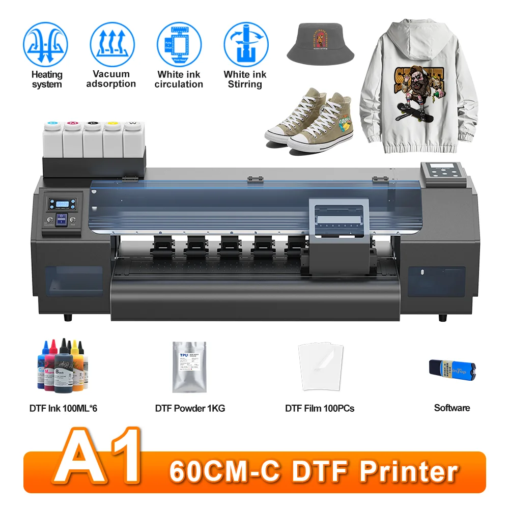 Рисунок 1 - Принтер DTF 60 см i3200 i1600 XP600