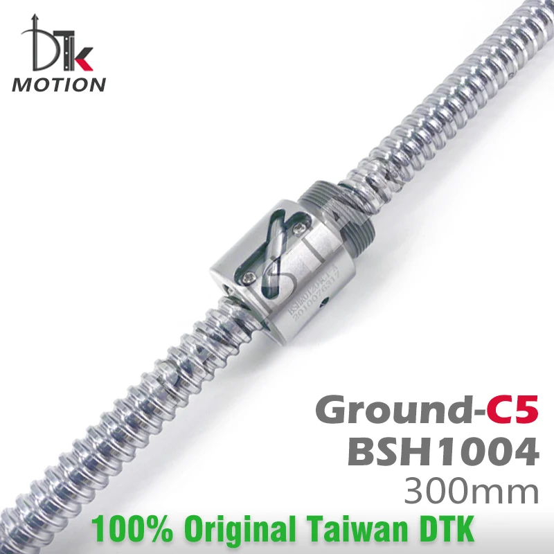 DTK Taiwan BSH1004 Ground C5 R10 свинцовый 4 мм резьбовой вал 300 шариковый винт высокая точность