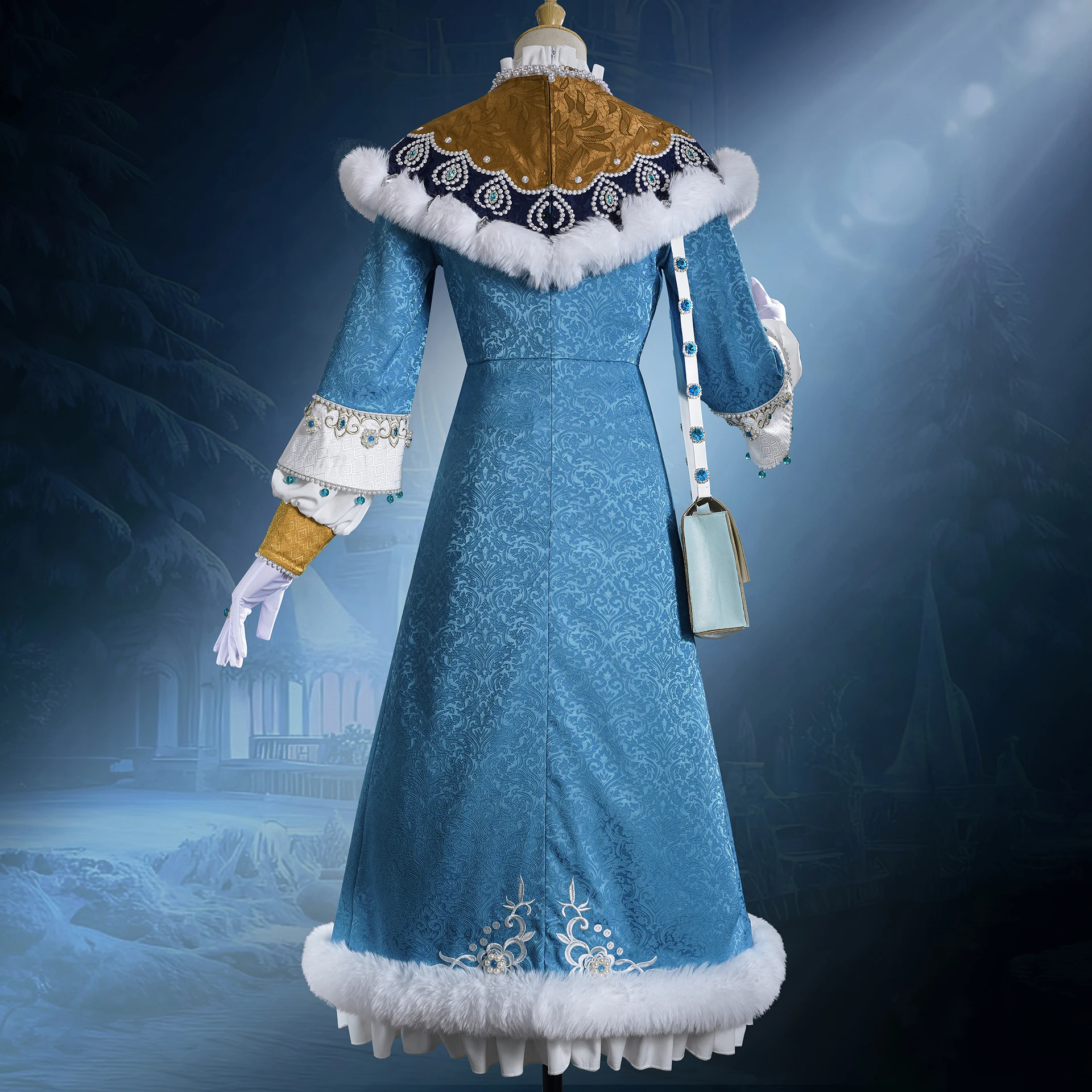 Games Identity Ⅴ Entomologist Cosplay Sophia Costume Uniform S-Tier Gold Outfit For Hallowmas Christmas Role Play Adult Women