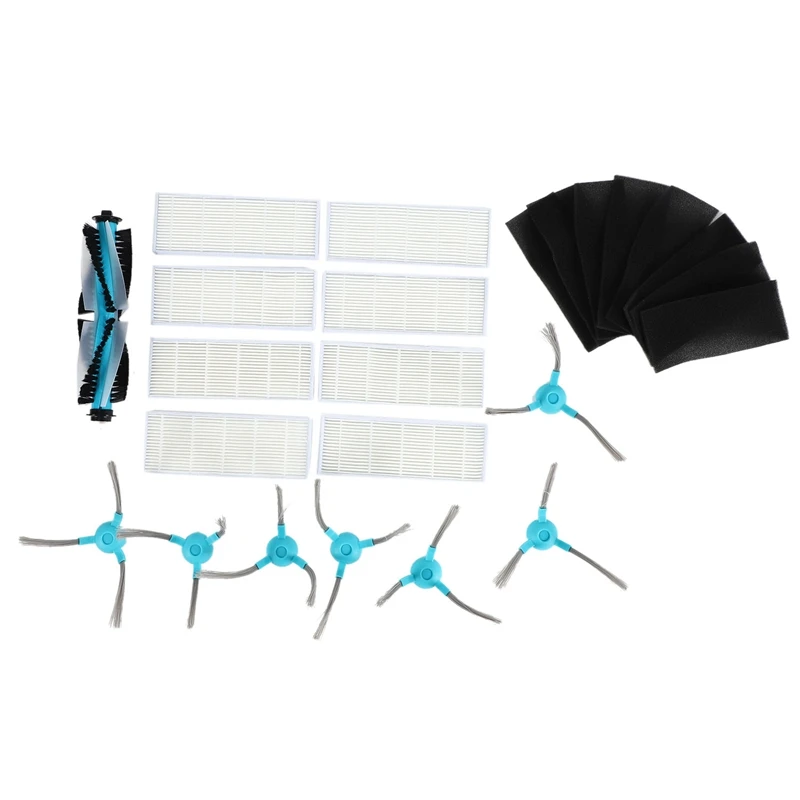 

Сменная основная щетка, боковая щетка, фильтры НЕРА Для робота-пылесоса 1390 1290