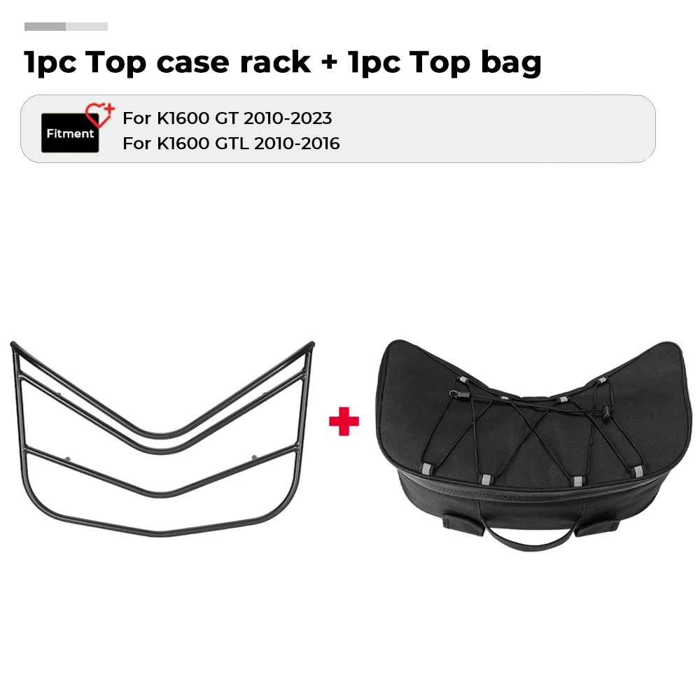 

Для BMW K1600GT K1600GTL Grand 1600GT GT верхняя коробка стойка верхний чехол сумка багажники 2010 2011 2012 2013 2014 2015 2016