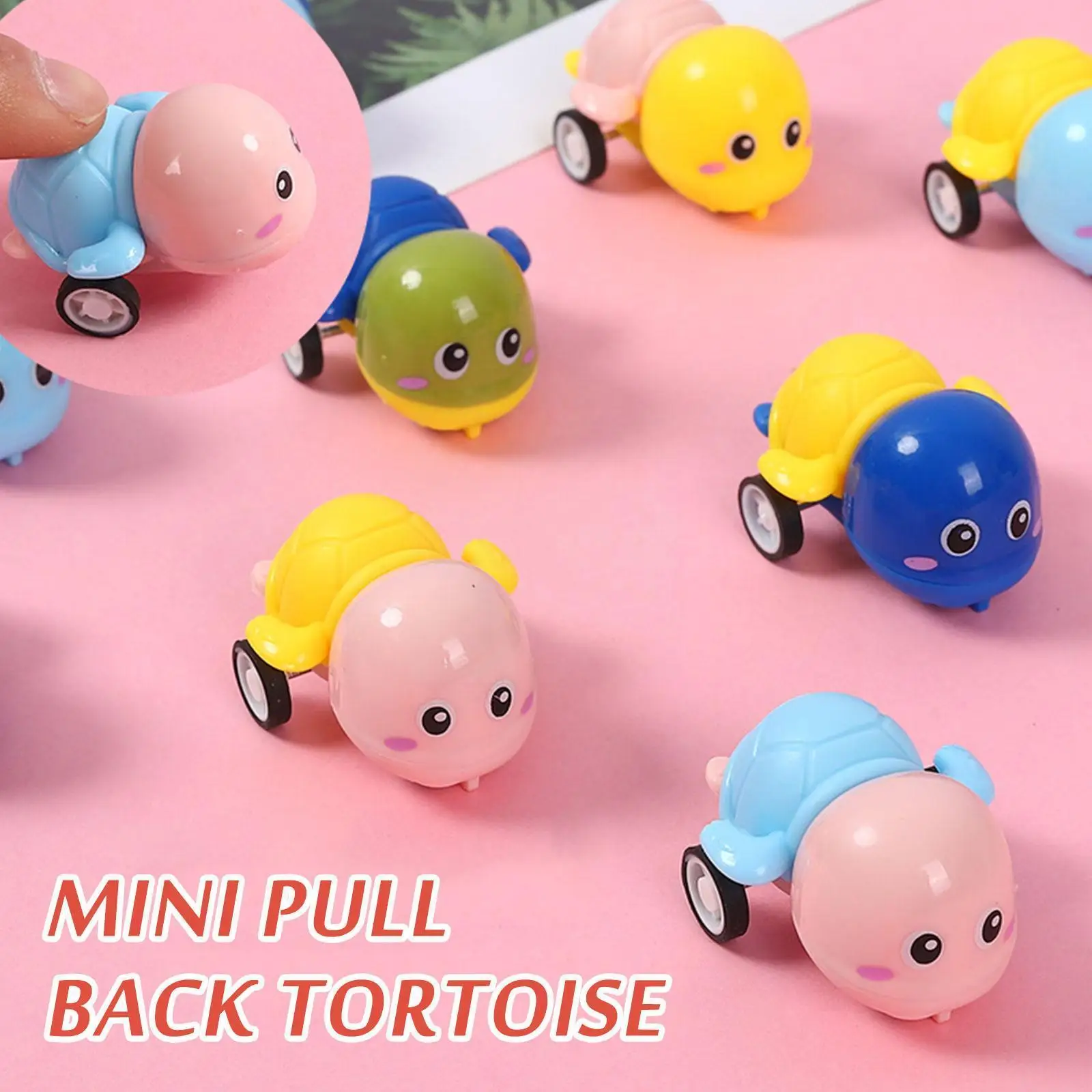 

1pc Turtle Pull Back Car Kids Birthday Party Favor Guest Giveaway Shower Girl Boys Toys Souvenir Baby Pinata Fillers Gift H4H7