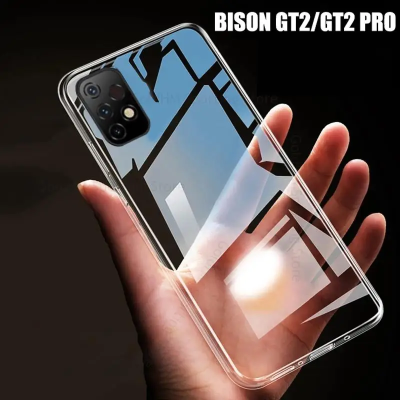 

Capa For Umidigi Bison GT2 Pro Crystal Transparent Soft Case For Bison X10 Pro Clear Shockproof Cover For Bison GT 2021 5G Funda
