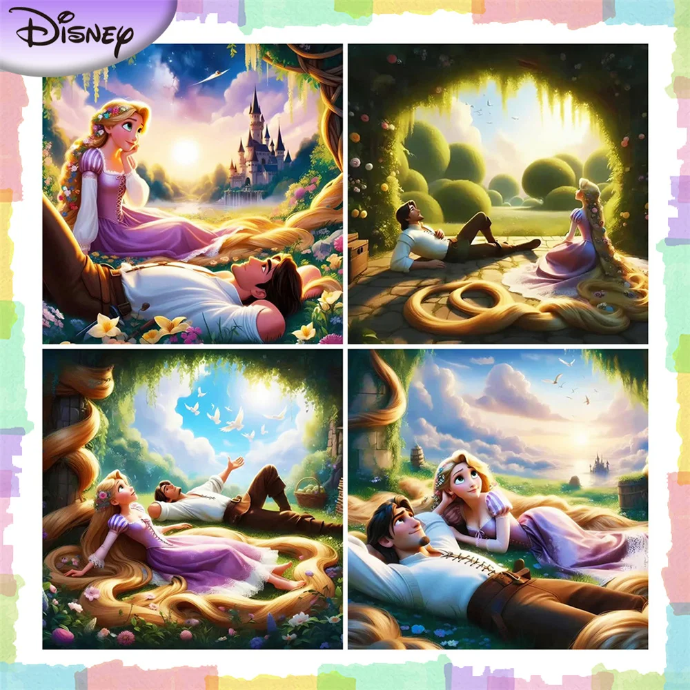 Алмазная живопись Disney картина из искусственных страз мультяшная вышивка