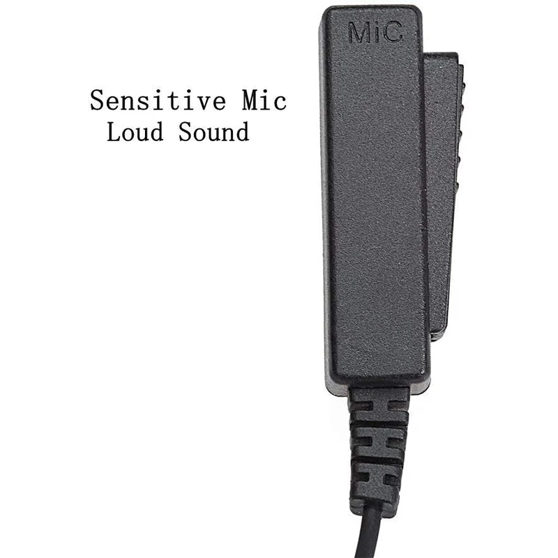 RISENKE Earpiece for Midland GXT1000VP4 LXT500VP3 GXT1050VP4 GXT1000XB Walkie Talkie Accessories Headset with Mic Earphone