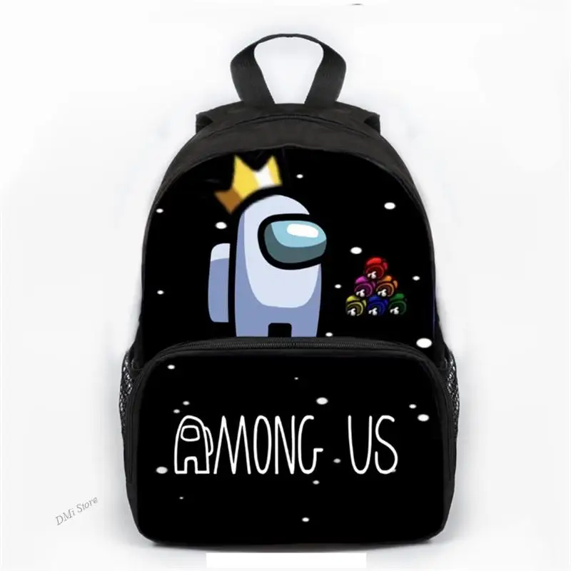DIMI 12 Inch Kids Backpack 3DPrinting Lightening Children School Bag High Capacity Polyester Fashion Primary Bagpack Waterproof