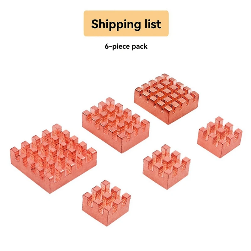 Для Banana Pi BPI-F3 радиатор из чистой меди пассивная охлаждающая подставка