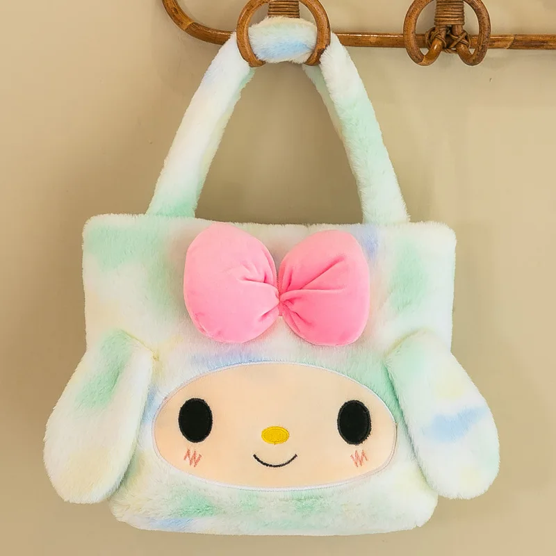 

Sanrio сумка Kawaii Мультфильм Аниме Cinnamoroll Hello Kitty мягкие красочные вещи сумка для девочек детские подарки