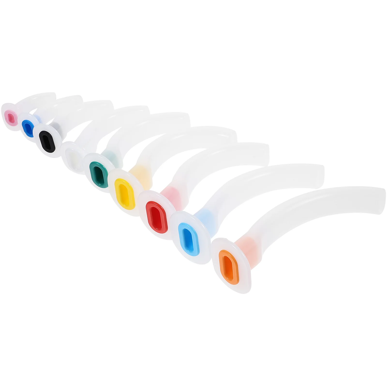 

1 Set/9pcs Disposable Oropharyngeal Airway Tube Useful Nasal Airway Kits
